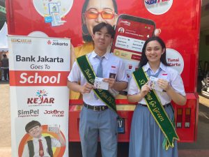 Bank Jakarta Luncurkan Program KEJAR, Siswa SMAN 28 Semangat Menabung Sejak Dini