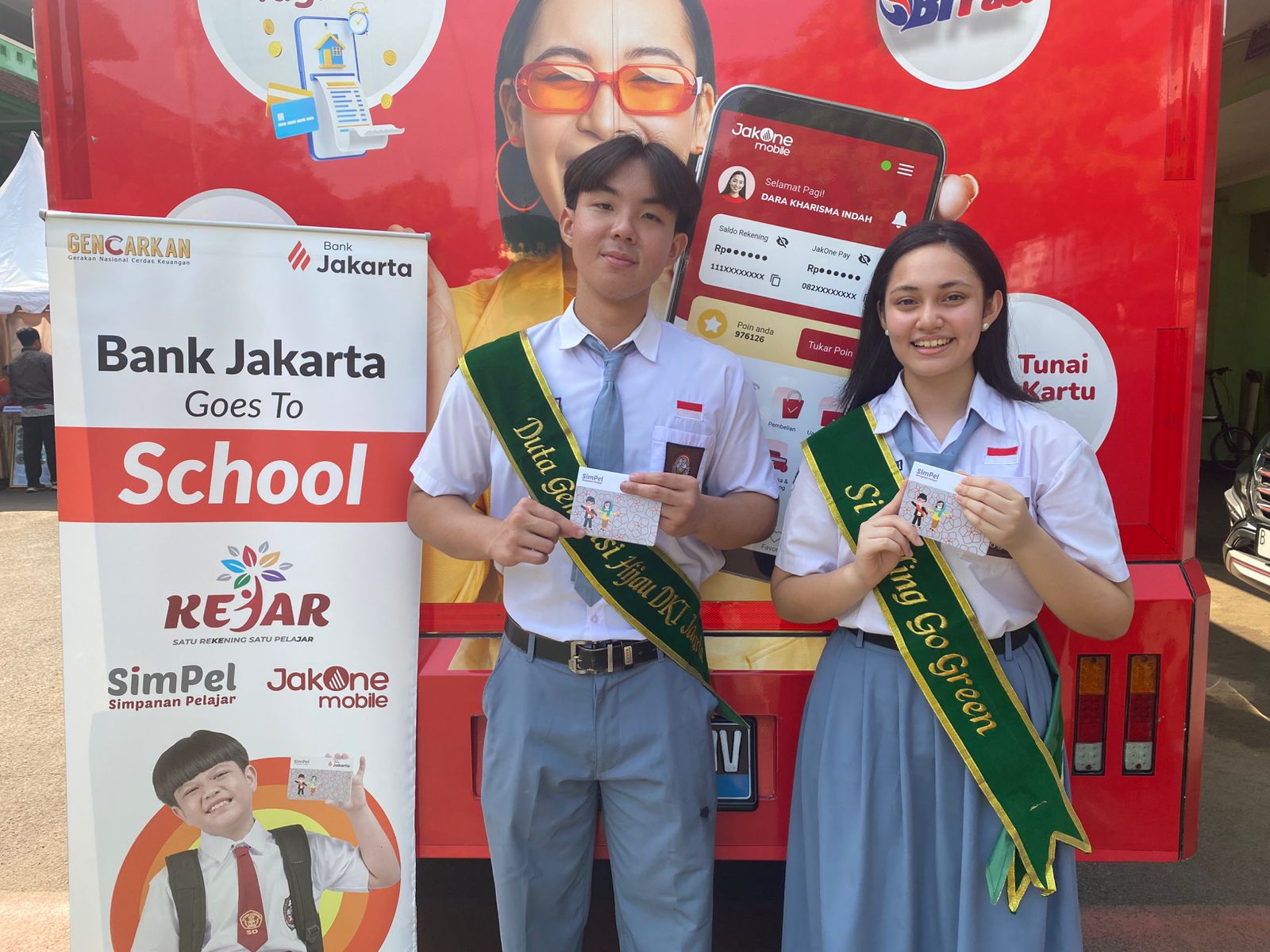 Bank Jakarta Luncurkan Program KEJAR, Siswa SMAN 28 Semangat Menabung Sejak Dini